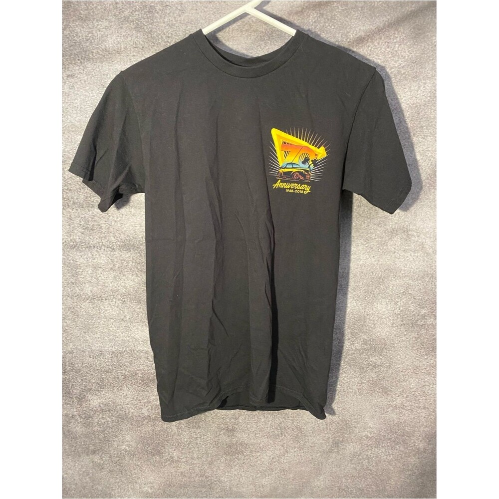 In-N-Out Burger T Shirt Small Black 70th Anniversary Vladimir Kush Graphic Tee